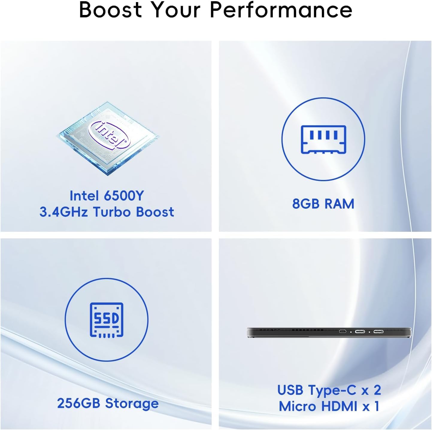 2-in-1 Laptop/Tablet (2026), 10.1" FHD IPS Touchscreen, 1-Year Office 365 - Image 4