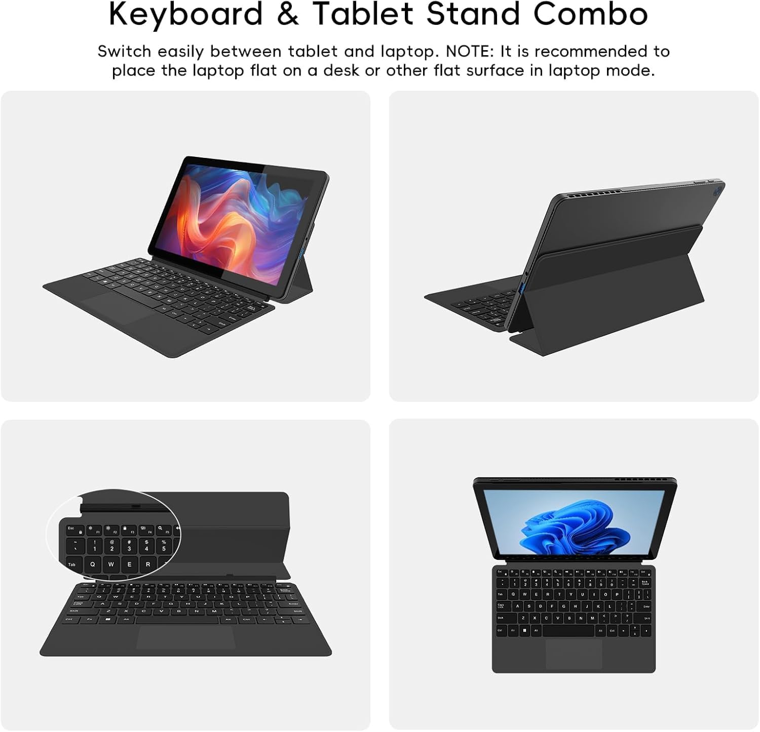 2-in-1 Laptop/Tablet (2026), 10.1" FHD IPS Touchscreen, 1-Year Office 365 - Image 5